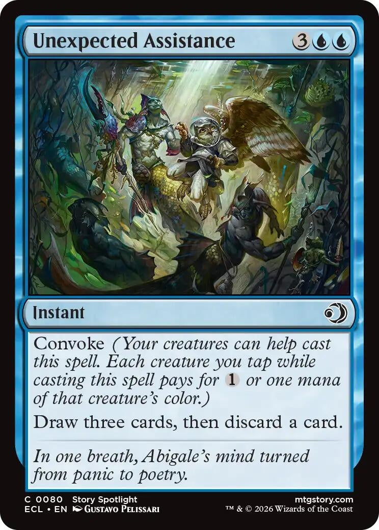 Image for Unexpected Assistance (80) (Lorwyn Eclipsed) - Magic: The Gathering