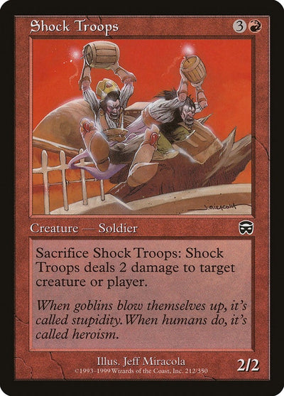 Shock Troops (212) (Mercadian Masques)
