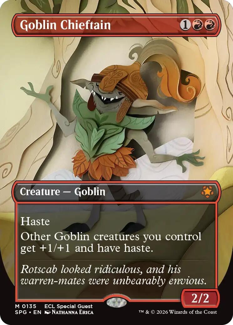 Goblin Chieftain (Borderless) (135)