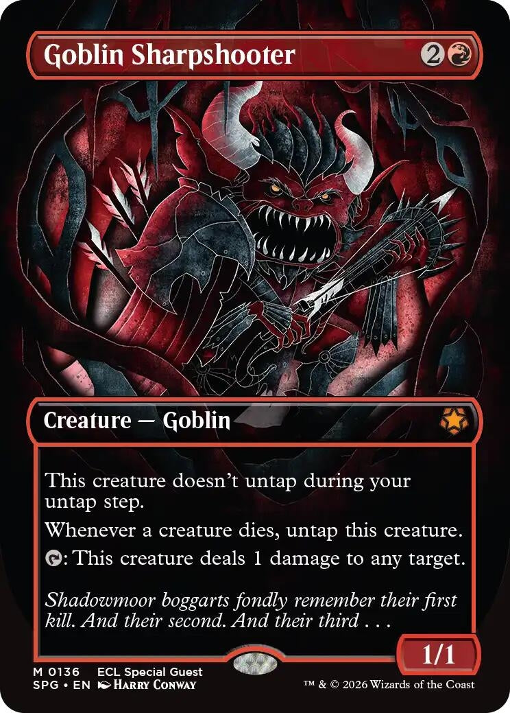 Goblin Sharpshooter (Borderless) (136)