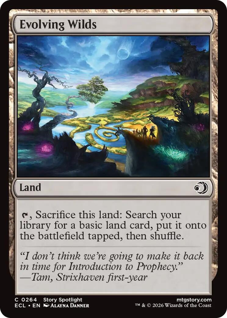 Image for Evolving Wilds (264) - Magic: The Gathering