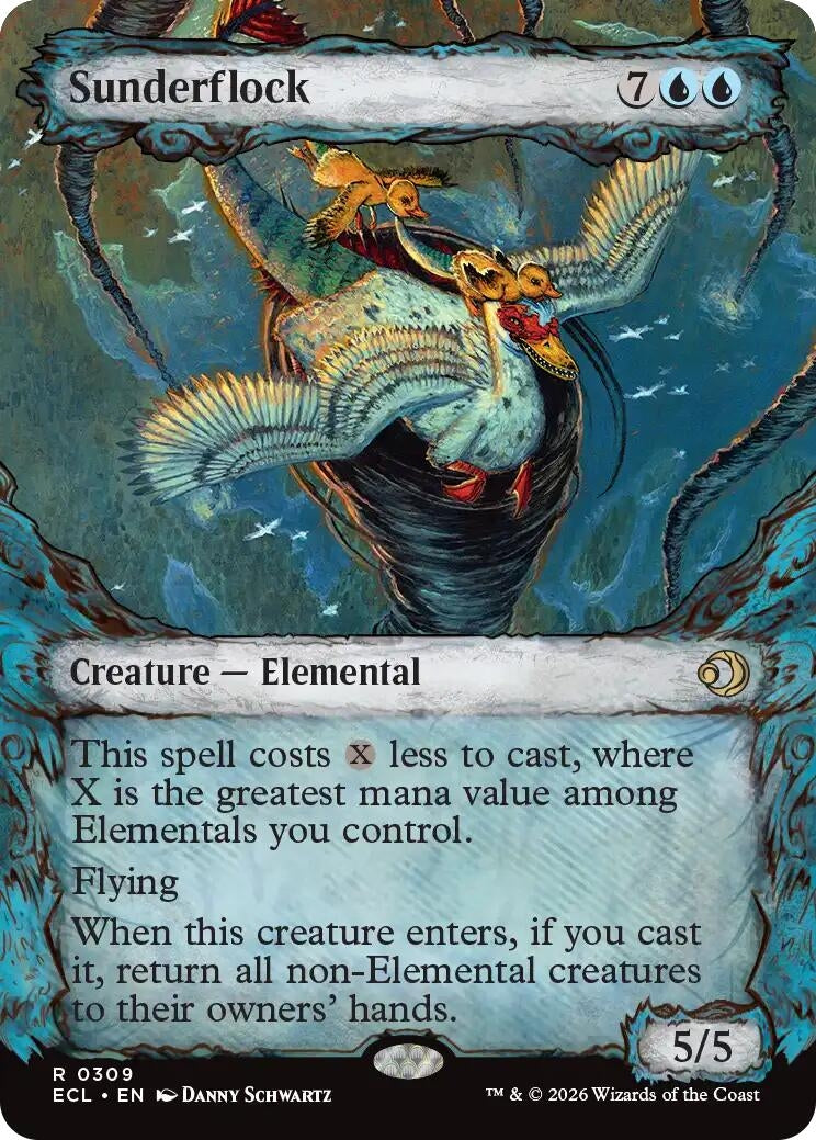 Image for Sunderflock (Showcase) (309) - Magic: The Gathering