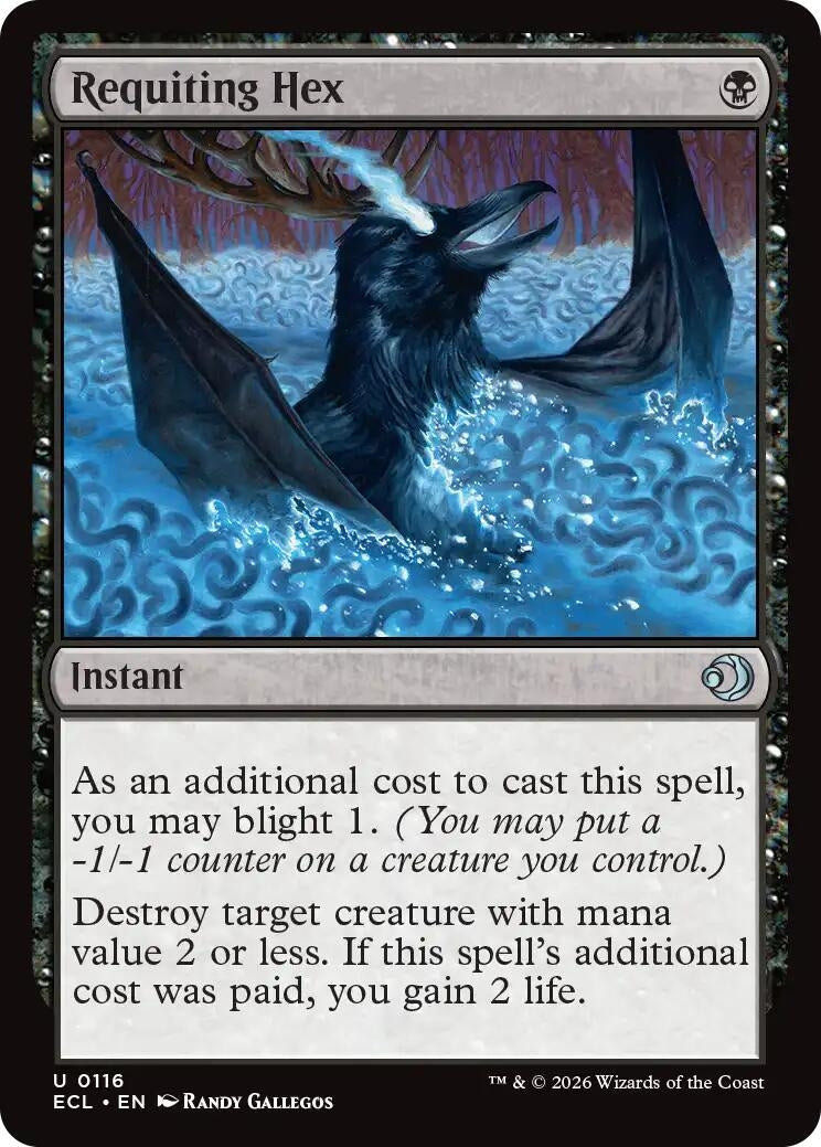 Image for Requiting Hex (116) - Magic: The Gathering