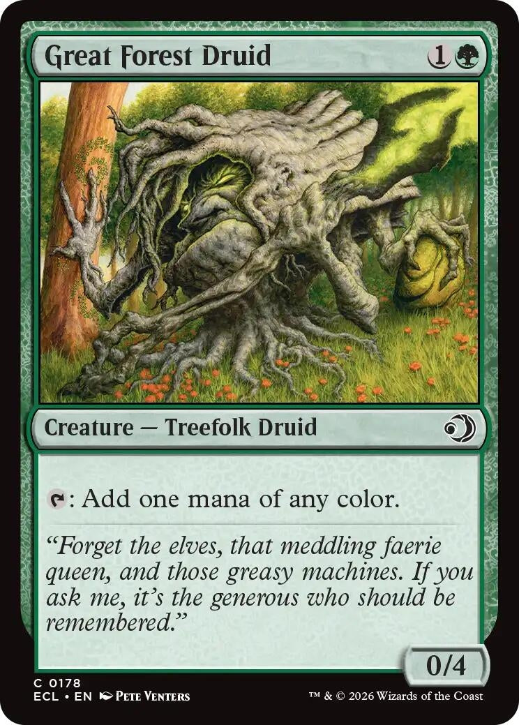 Image for Great Forest Druid - Magic: The Gathering