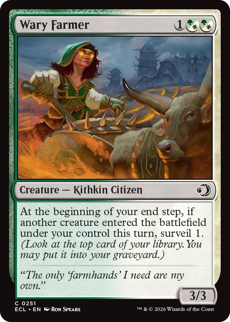 Image for Wary Farmer - Magic: The Gathering