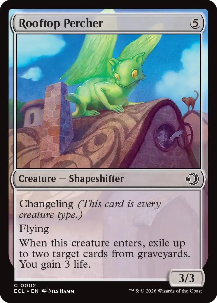 Image for Rooftop Percher - Magic: The Gathering