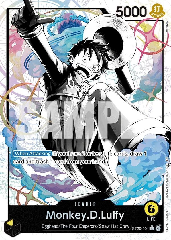 Image for Monkey.D.Luffy (001) (Parallel) (ST29-001) (Starter Deck 29: Egghead) (ST-29) - One Piece Card Game