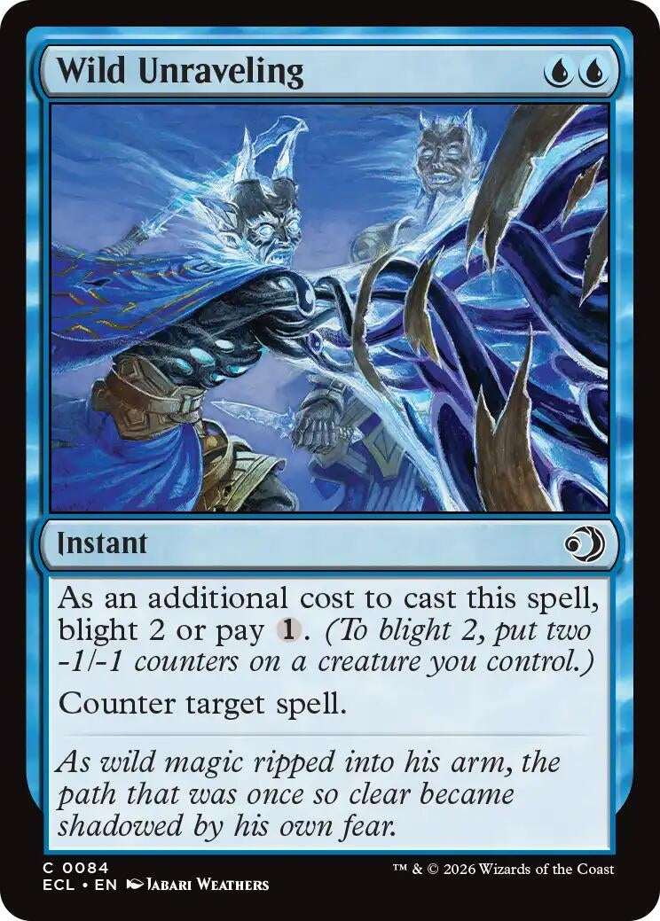 Image for Wild Unraveling (84) - Magic: The Gathering