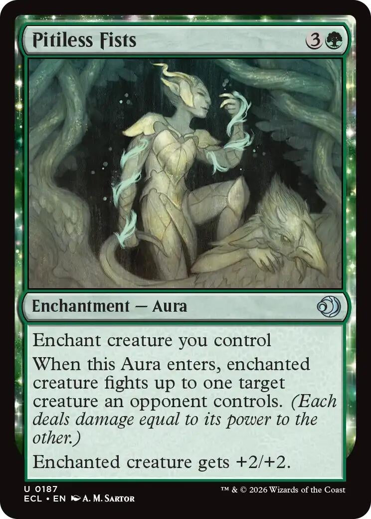 Image for Pitiless Fists (187) - Magic: The Gathering