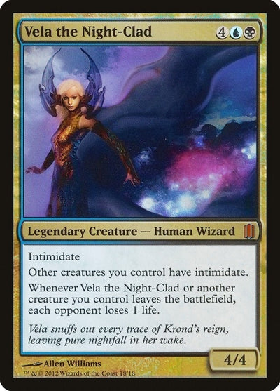 Vela the Night-Clad (18) (Commander's Arsenal)