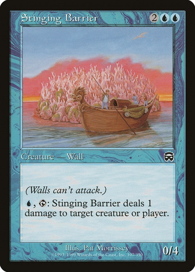 Stinging Barrier (107) (Mercadian Masques)