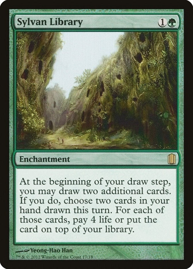 Sylvan Library (17) (Commander's Arsenal)