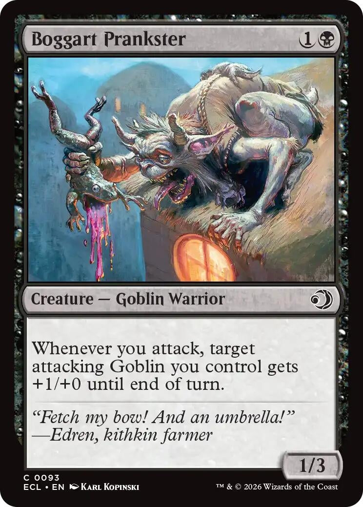 Image for Boggart Prankster (93) - Magic: The Gathering