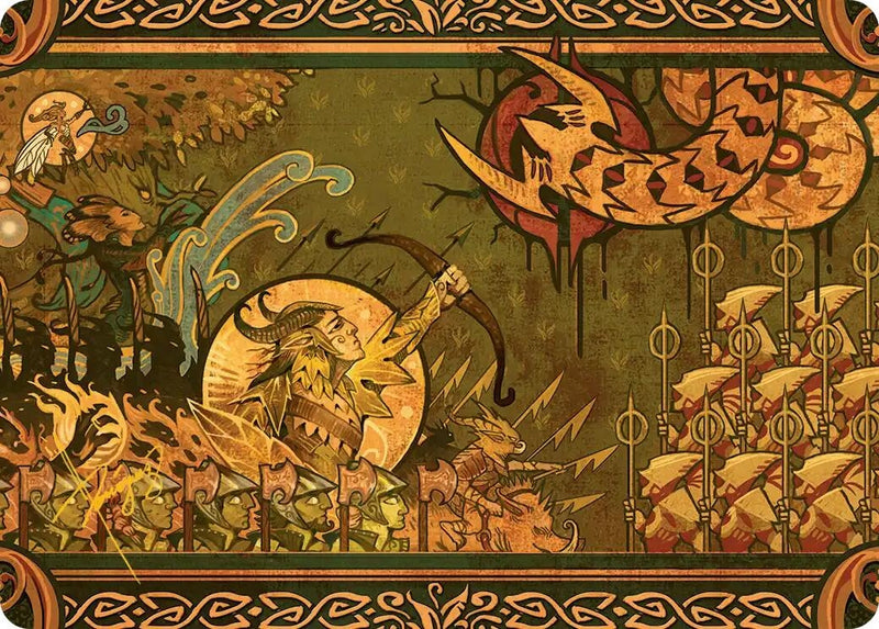 Chronicle of Victory Art Card (Gold-Stamped Signature)