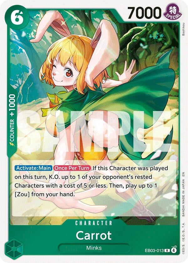Image for Carrot (EB03-013) (Extra Booster: One Piece Heroines Edition) (EB-03) - One Piece Card Game