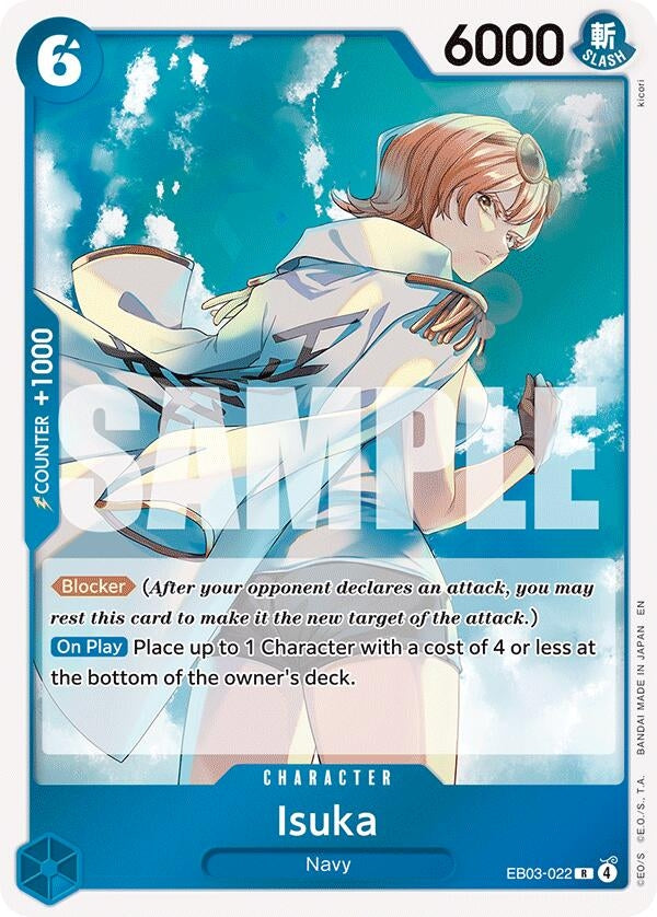 Image for Isuka (EB03-022) (Extra Booster: One Piece Heroines Edition) (EB-03) - One Piece Card Game