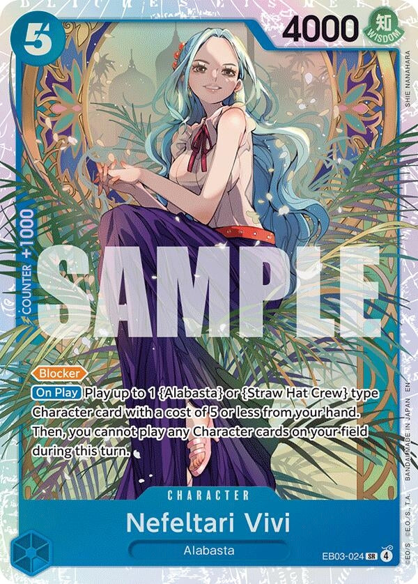 Image for Nefeltari Vivi (024) (EB03-024) (Extra Booster: One Piece Heroines Edition) (EB-03) - One Piece Card Game