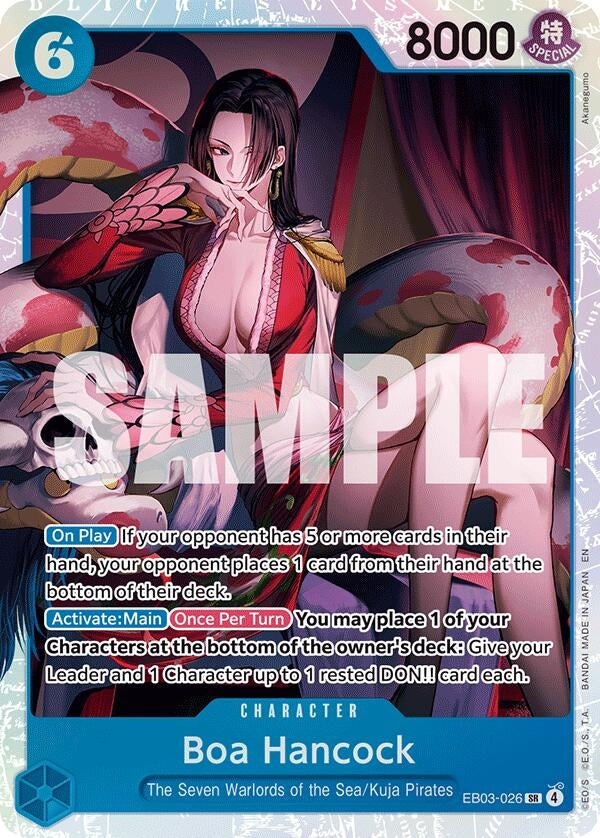 Image for Boa Hancock (EB03-026) (Extra Booster: One Piece Heroines Edition) (EB-03) - One Piece Card Game