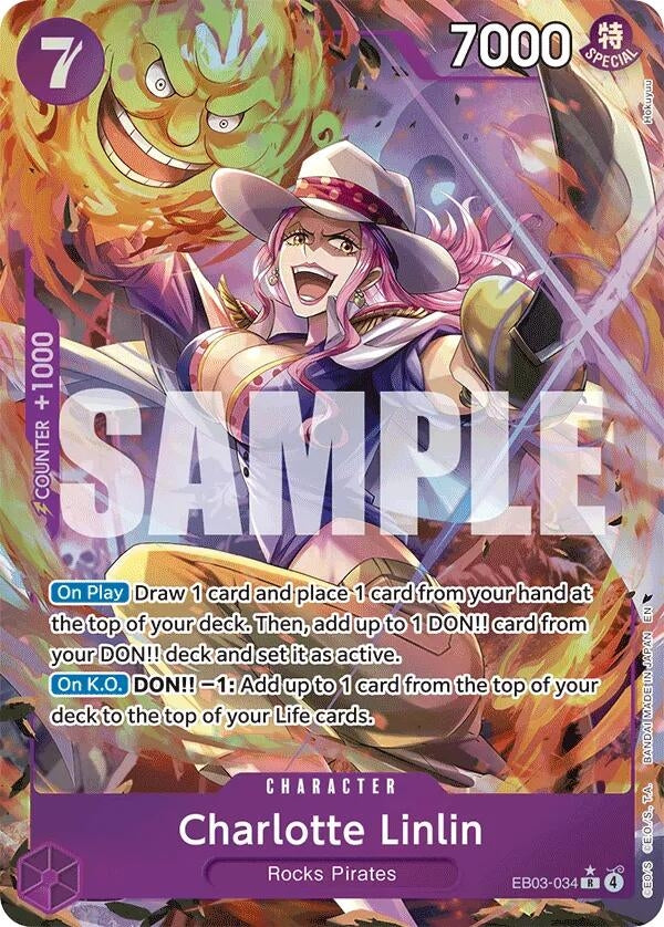 Image for Charlotte Linlin (Alternate Art) (EB03-034) (Extra Booster: One Piece Heroines Edition) (EB-03) - One Piece Card Game
