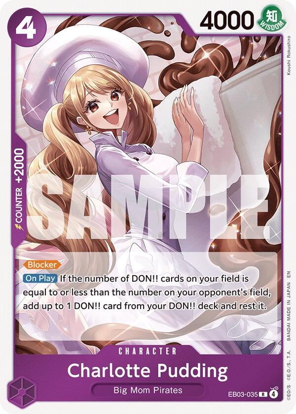 Image for Charlotte Pudding (EB03-035) (Extra Booster: One Piece Heroines Edition) (EB-03) - One Piece Card Game