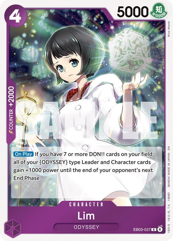 Image for Lim (EB03-037) (Extra Booster: One Piece Heroines Edition) (EB-03) - One Piece Card Game