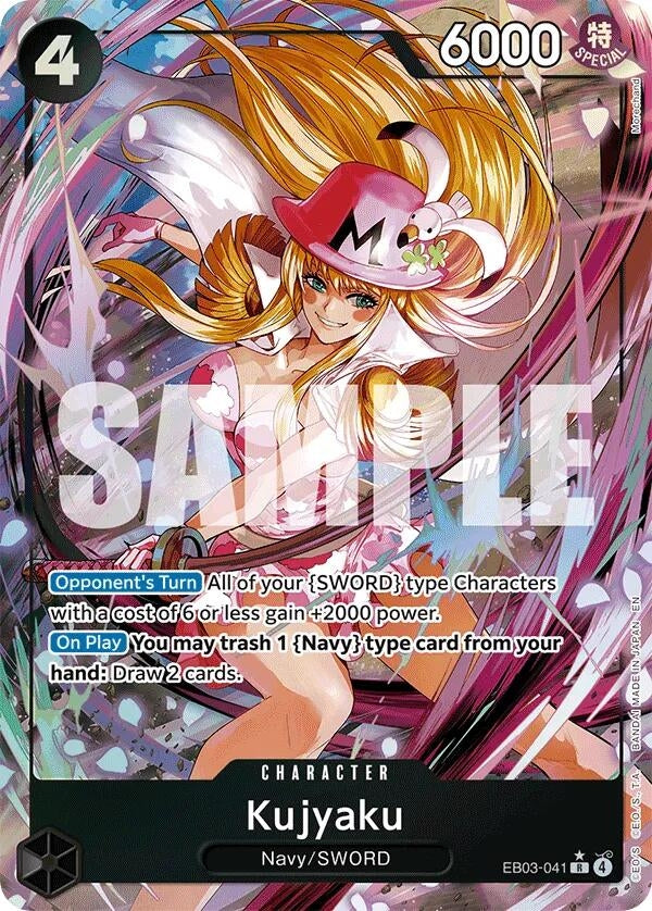 Image for Kujyaku (Alternate Art) (EB03-041) (Extra Booster: One Piece Heroines Edition) (EB-03) - One Piece Card Game