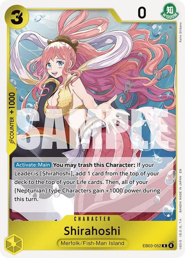 Image for Shirahoshi (EB03-052) (Extra Booster: One Piece Heroines Edition) (EB-03) - One Piece Card Game