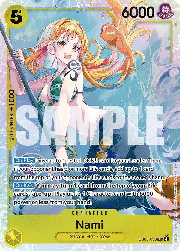 Image for Nami (053) (EB03-053) (Extra Booster: One Piece Heroines Edition) (EB-03) - One Piece Card Game