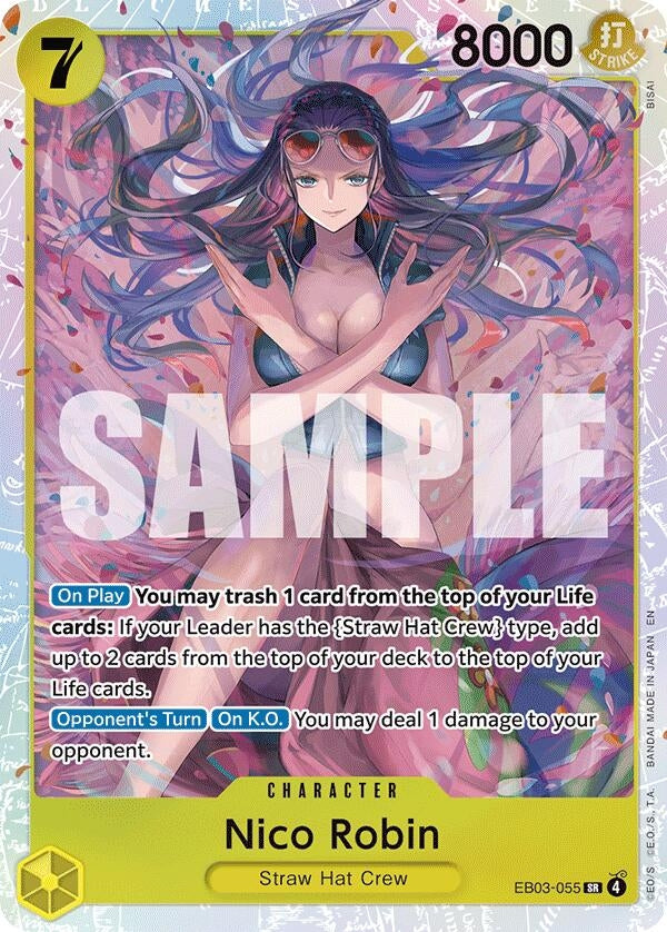Image for Nico Robin (055) (EB03-055) (Extra Booster: One Piece Heroines Edition) (EB-03) - One Piece Card Game
