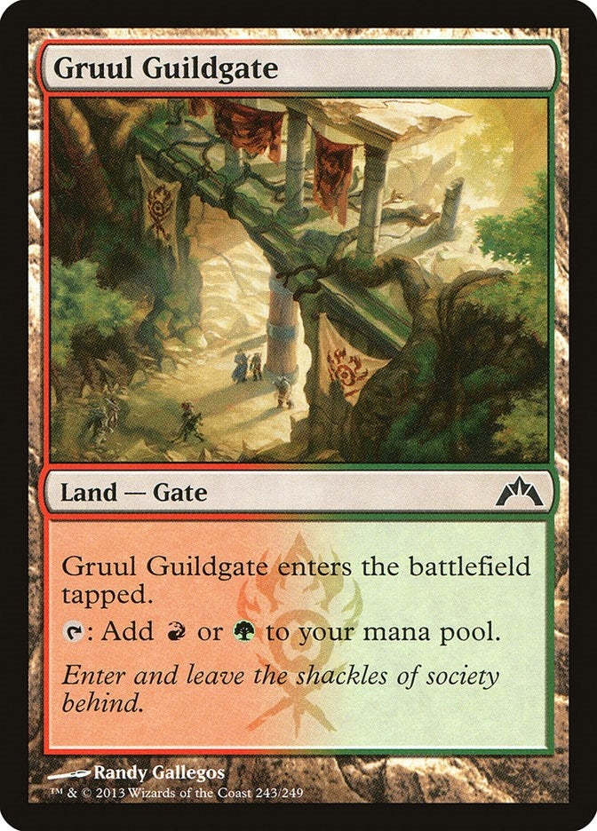 Gruul Guildgate (243) (Gatecrash)