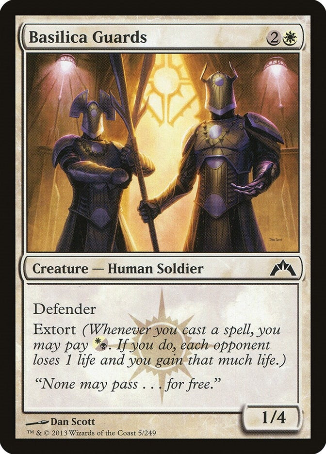 Basilica Guards (5) (Gatecrash)