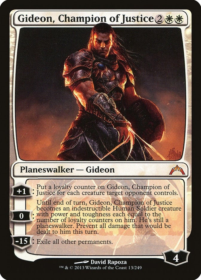 Gideon, Champion of Justice (13) (Gatecrash)