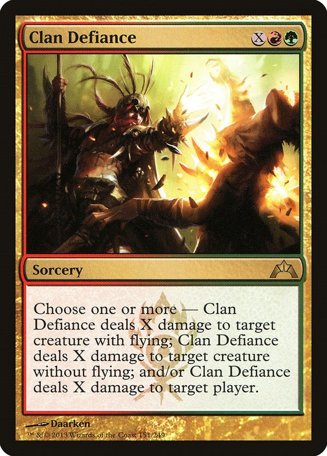 Clan Defiance (151) (Gatecrash)