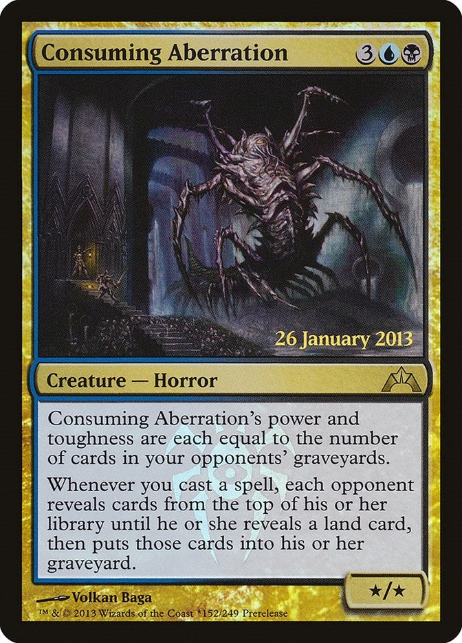 Consuming Aberration (GTC) (152) (Prerelease Cards)