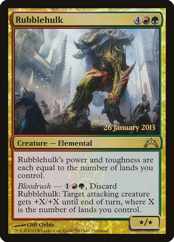 Rubblehulk (191) (Prerelease Cards)