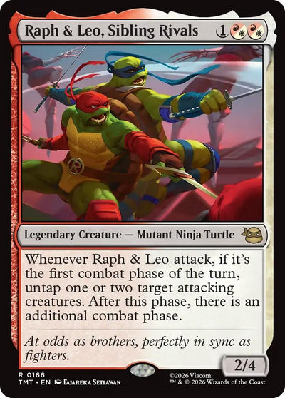 Raph & Leo, Sibling Rivals (166)
