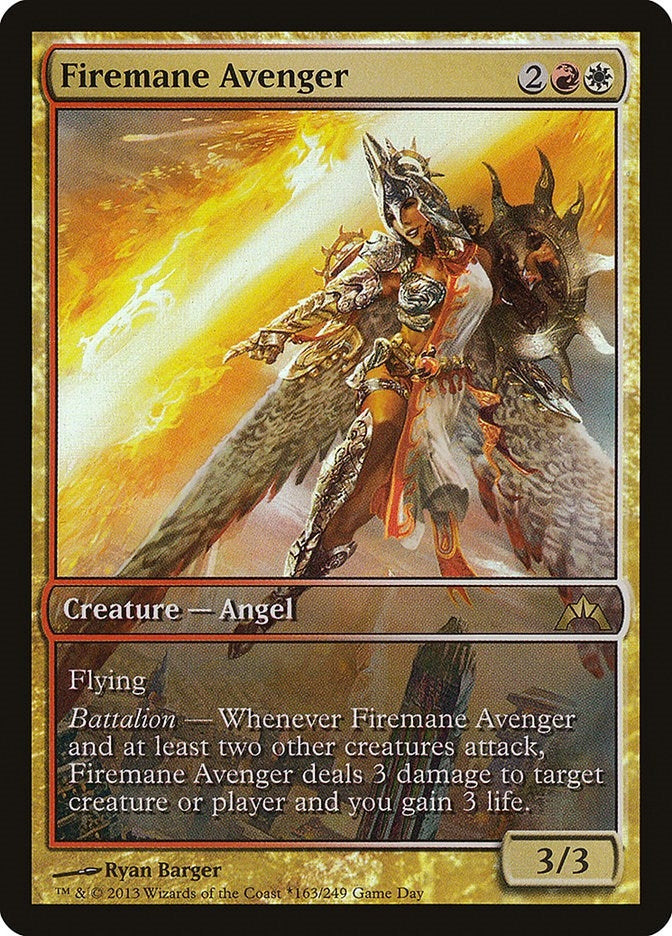 Firemane Avenger (163) (Game Day & Store Championship Promos)