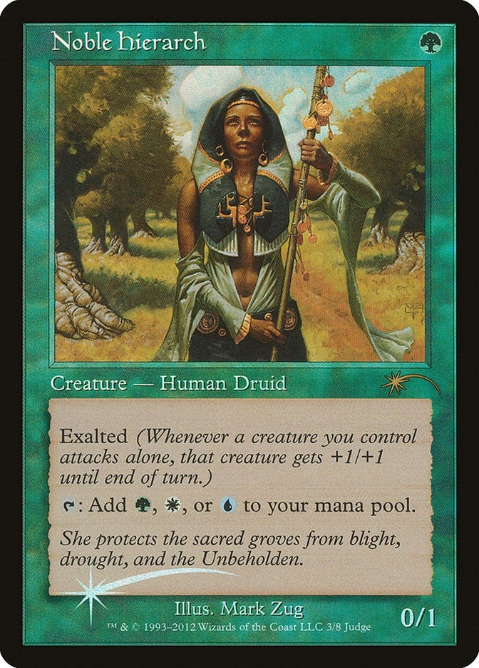 Noble Hierarch (3) (Judge Promos)