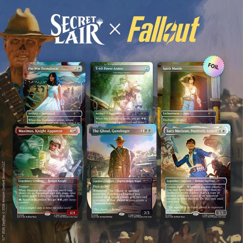 Magic the gathering: Secret Liar x Fallout Beyond Vault 33 (Traditional Foil Edition)