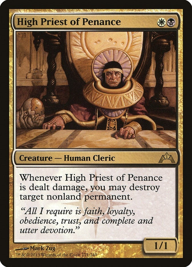High Priest of Penance (171) (Gatecrash)
