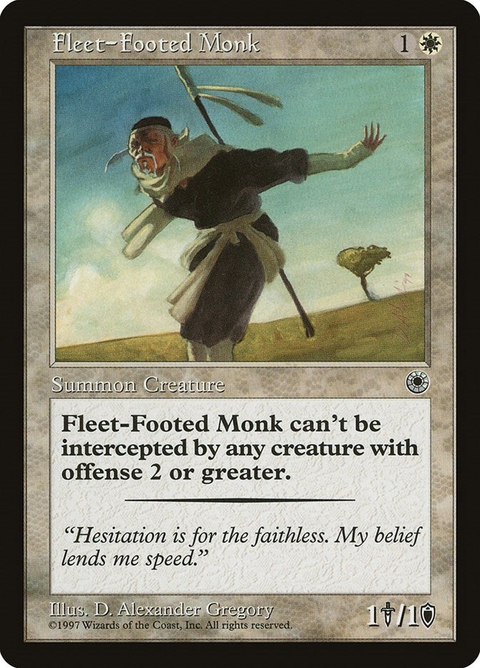 Fleet-Footed Monk (Portal)