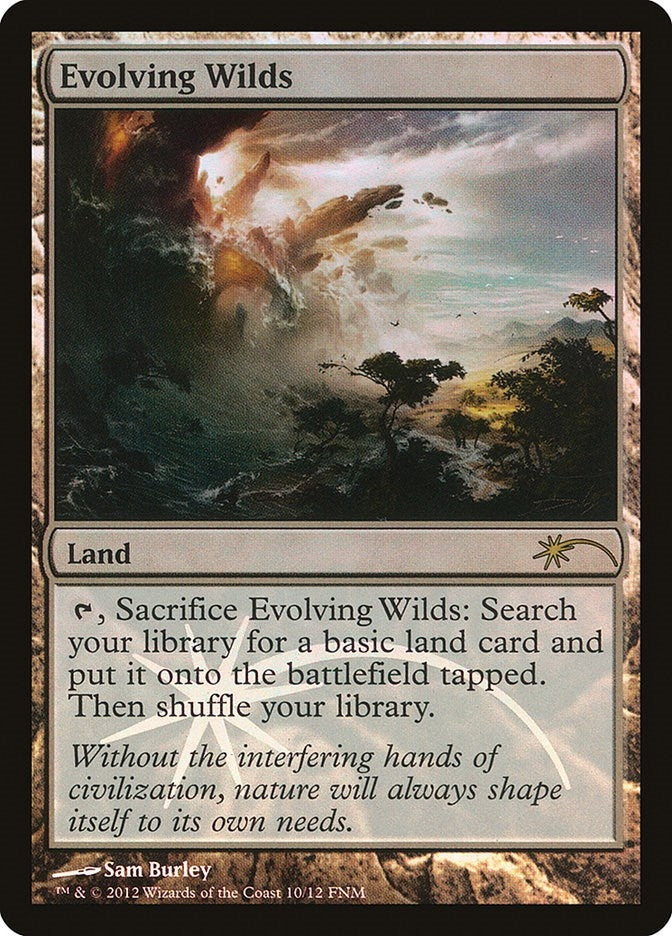 Evolving Wilds (10) (FNM Promos)