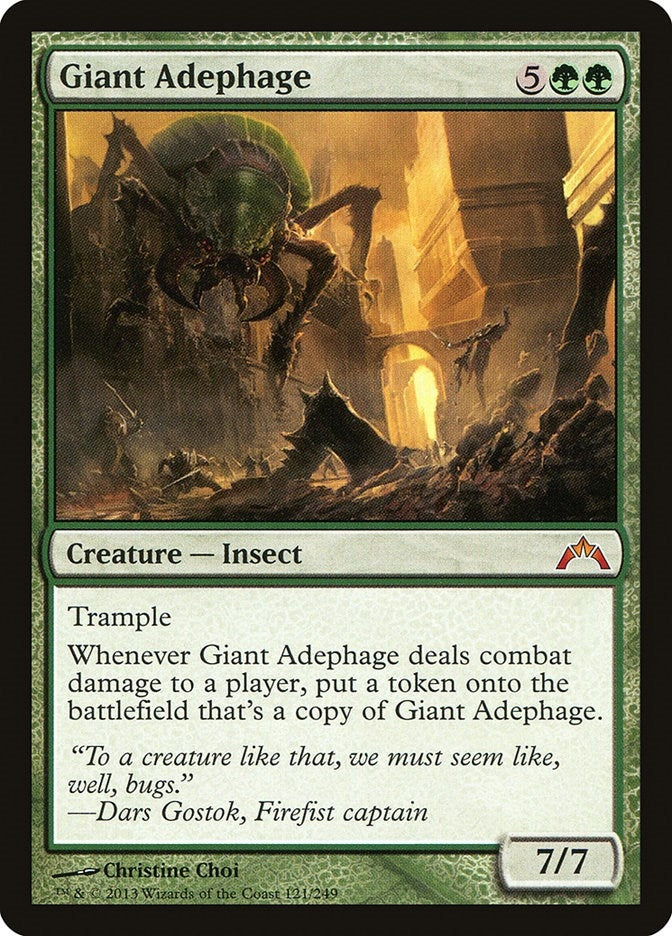 Giant Adephage (121) (Gatecrash)