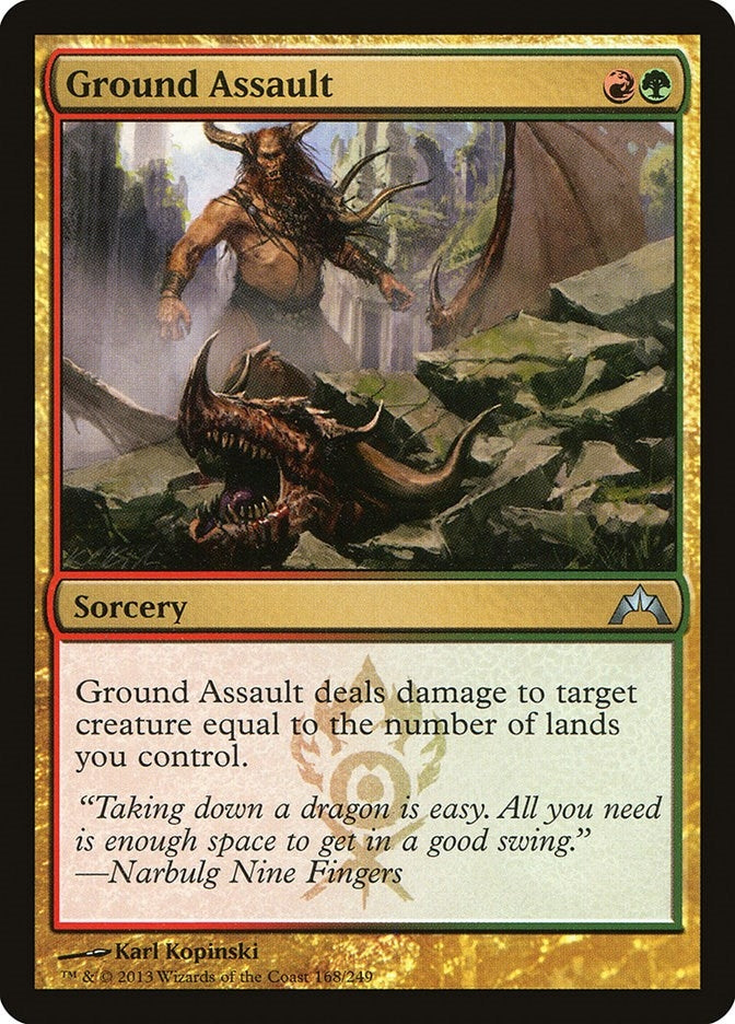 Ground Assault (168) (Gatecrash)