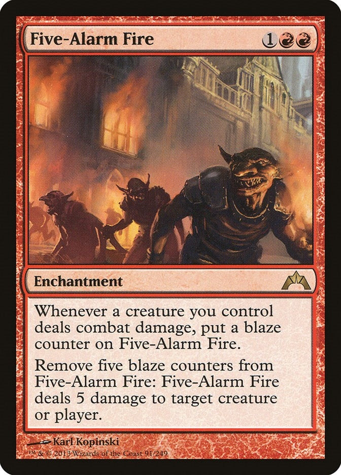 Five-Alarm Fire (91) (Gatecrash)