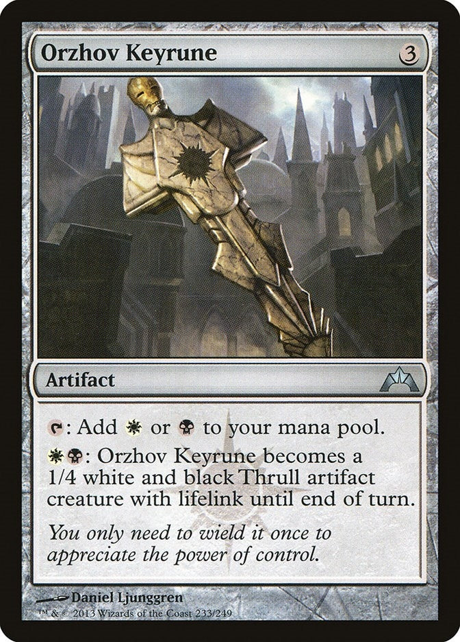 Orzhov Keyrune (233) (Gatecrash)