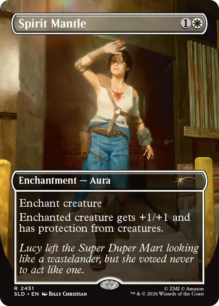 Image for Spirit Mantle (2451) (Secret Lair Drop Series) - Magic: The Gathering
