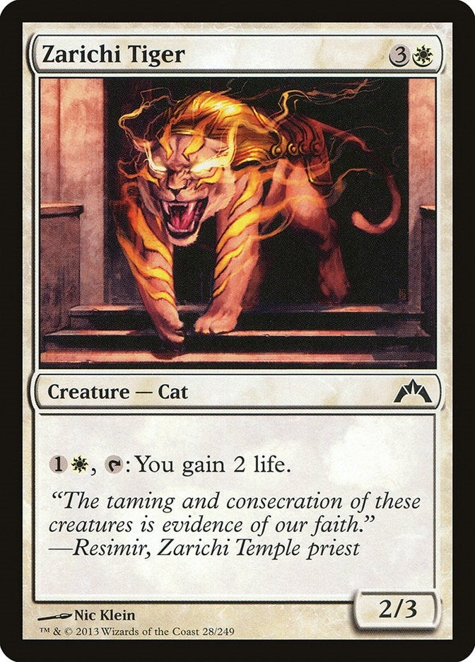 Zarichi Tiger (28) (Gatecrash)