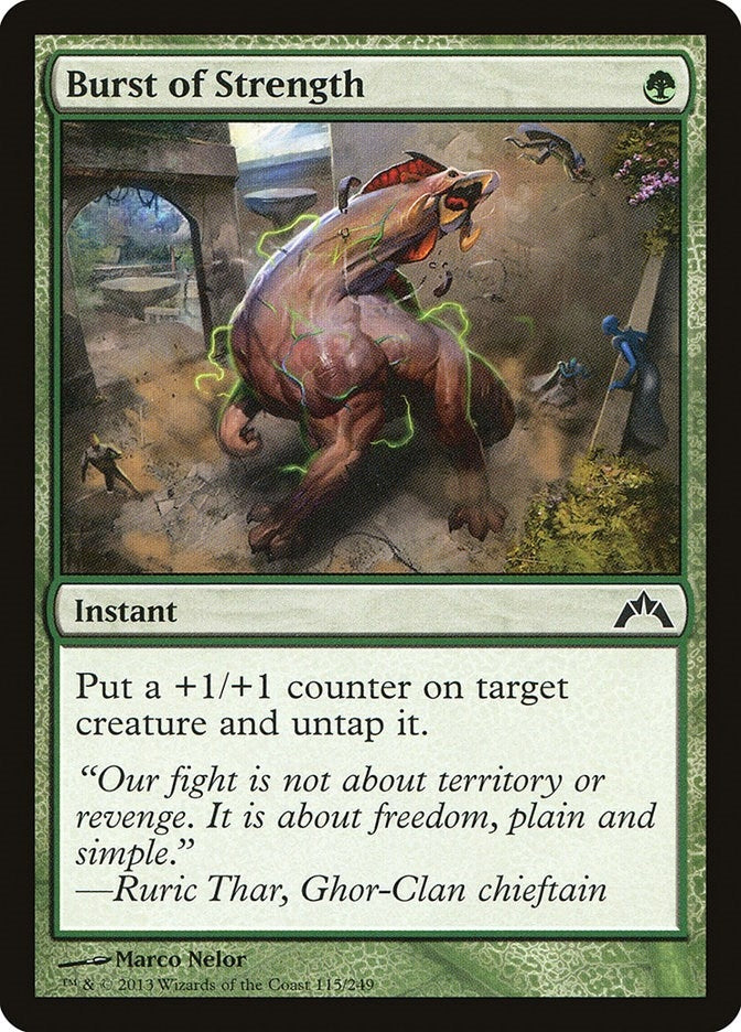 Burst of Strength (115) (Gatecrash)