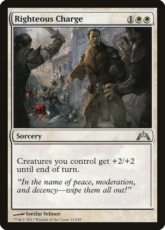 Righteous Charge (23) (Gatecrash)